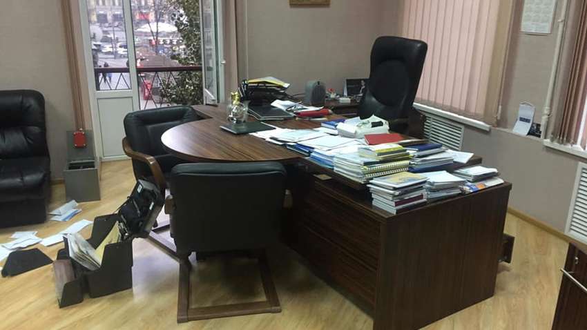В центре Киева ограбили офис главы Национального союза журналистов
