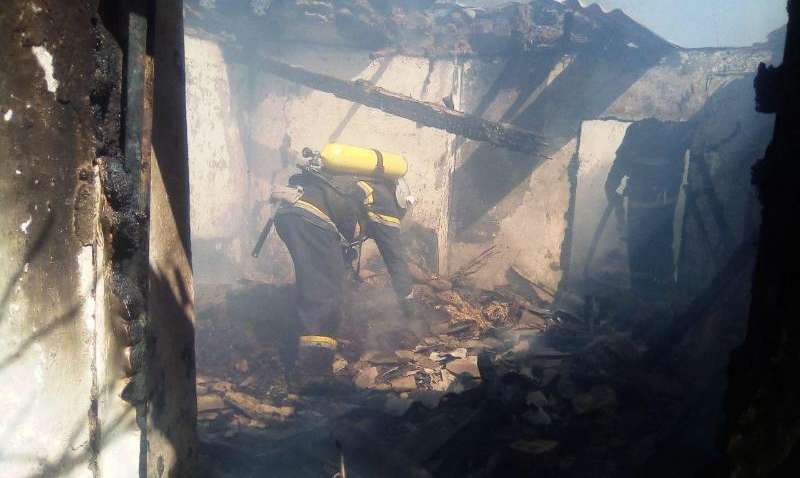 На Кировоградщине трое детей сгорели в собственном доме