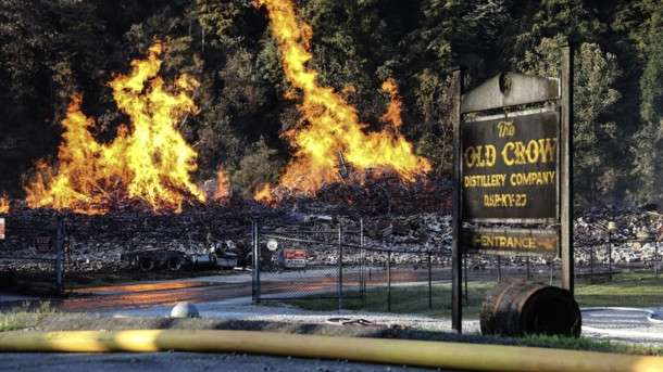 У США горить склад з легендарним бурбоном Jim Beam