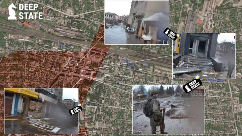 Росіян помітили в районі залізничного вокзалу у Покровську