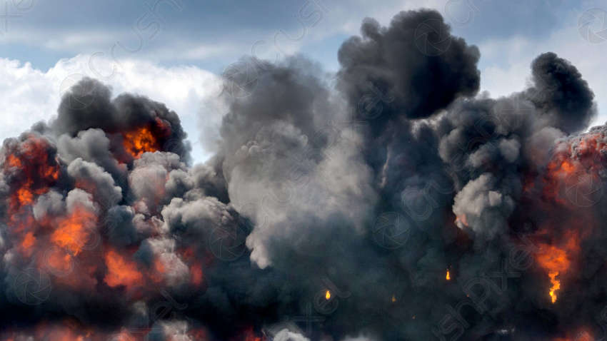 Луганщина у вогні – окупанти знову розповідають про горіння «селітри»