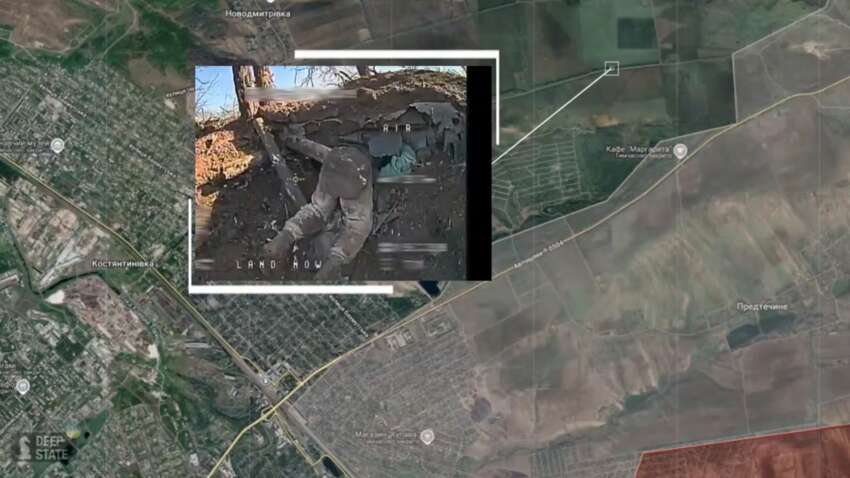 Росіянин дуже смішно, як «Вінні Пух», застряг в бліндажі