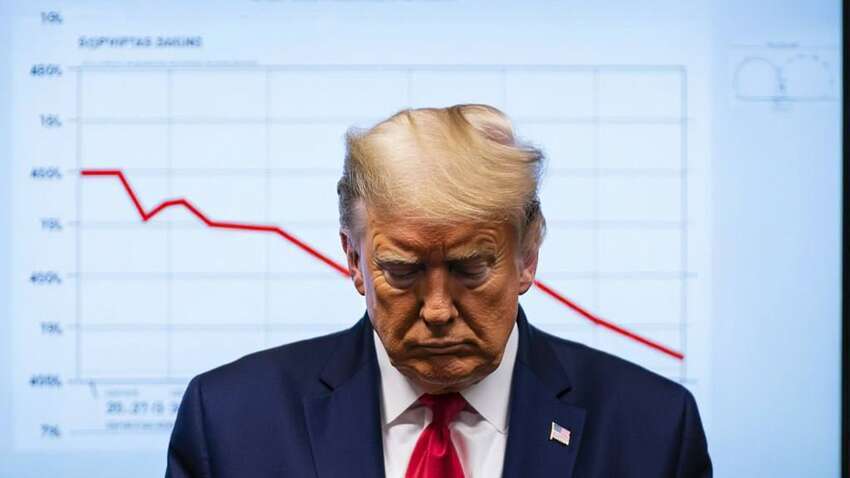 Рейтинг Трампа упал до исторического минимума: что показал опрос