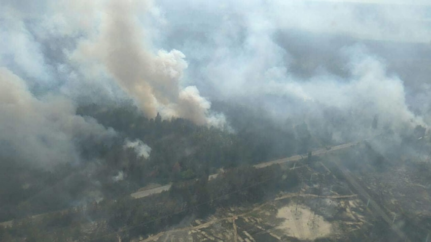 Пожар в Чернобыле: еще одному поджигателю объявлено о подозрении