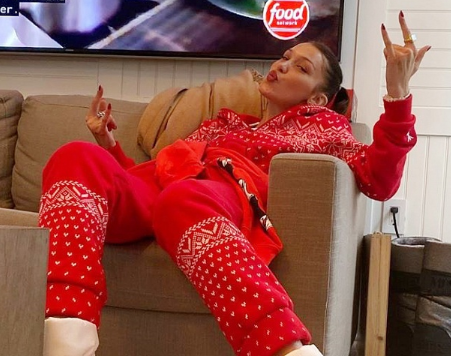 Сім'я Хадід опублікувала різдвяну листівку