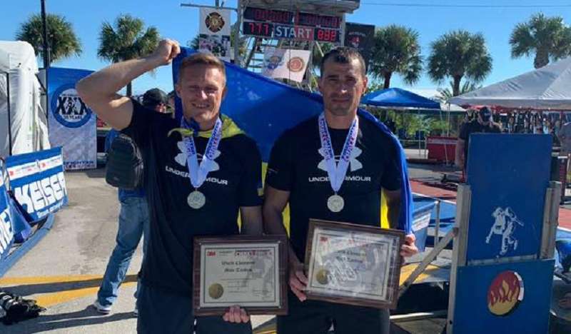 Украинские спасатели одержали победу на чемпионате мира