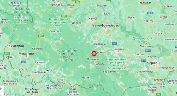 Сегодня произошло землетрясение в Карпатах: Что известно Сегодня произошло землетрясение в Карпатах: Что известно