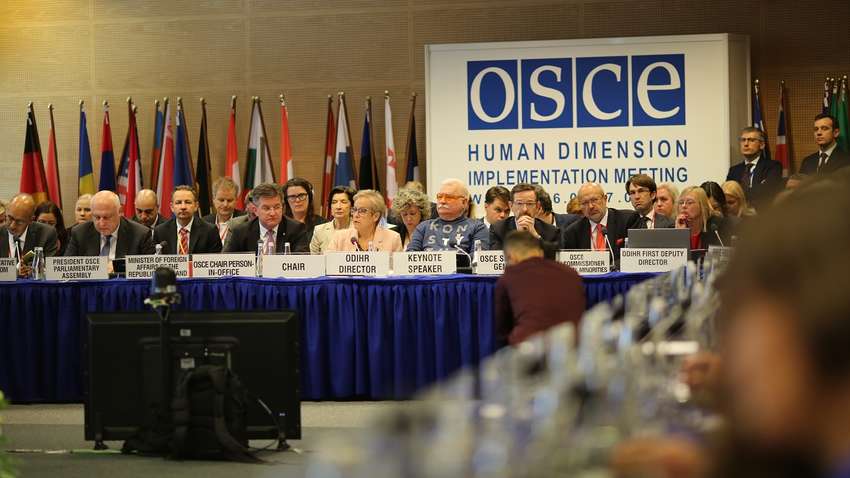 Українська делегація залишила засідання ОБСЄ у Варшаві