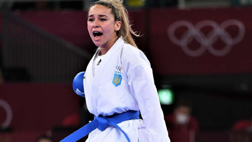 Українка завоювала "срібло" і отримала першу олімпійську нагороду в карате Українка завоювала "срібло" і отримала першу олімпійську нагороду в карате