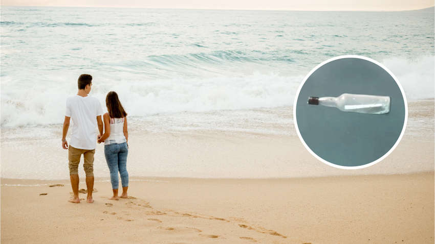 Пара знайшла лист у пляшці: вони були приголомшені, коли прочитали повідомлення Пара знайшла лист у пляшці: вони були приголомшені, коли прочитали повідомлення