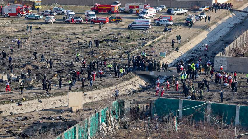 Стало відомо, скільки піде часу на розслідування катастрофи в Ірані 