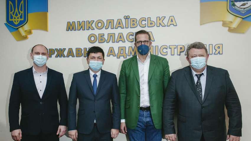 Президент МГЗ Штефан Цохлінг запевнив керівництво Миколаївщини у подальшій співпраці Президент МГЗ Штефан Цохлінг запевнив керівництво Миколаївщини у подальшій співпраці