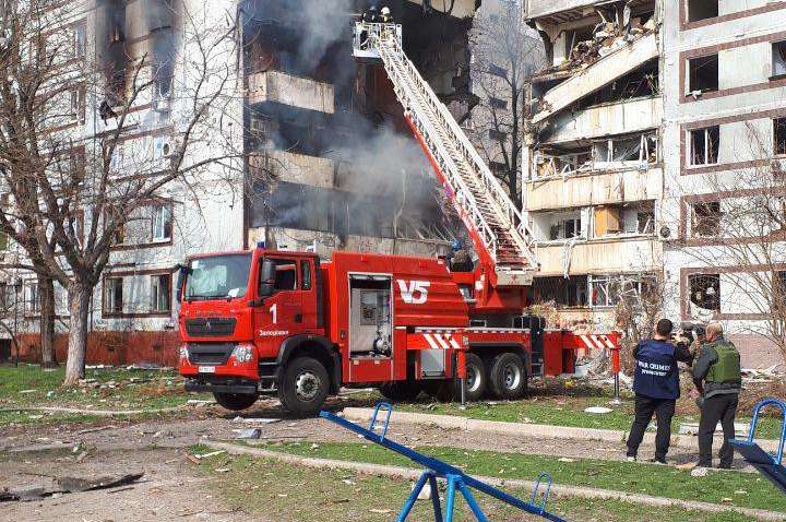 Ракетный удар по Запорожью: пострадавшие и разрушения Ракетный удар по Запорожью: пострадавшие и разрушения