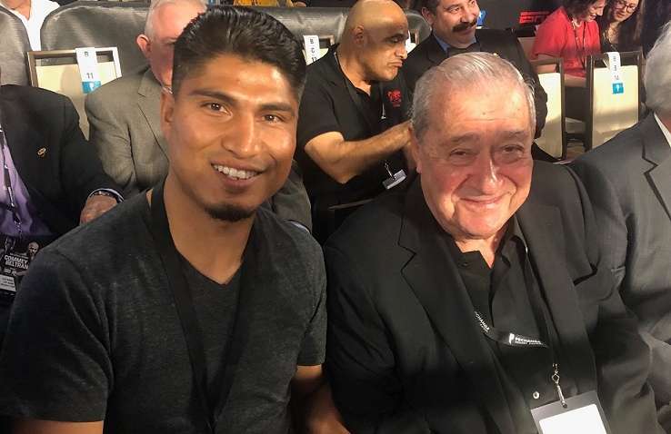 Майки Гарсія поговорив з Бобом Арумом 