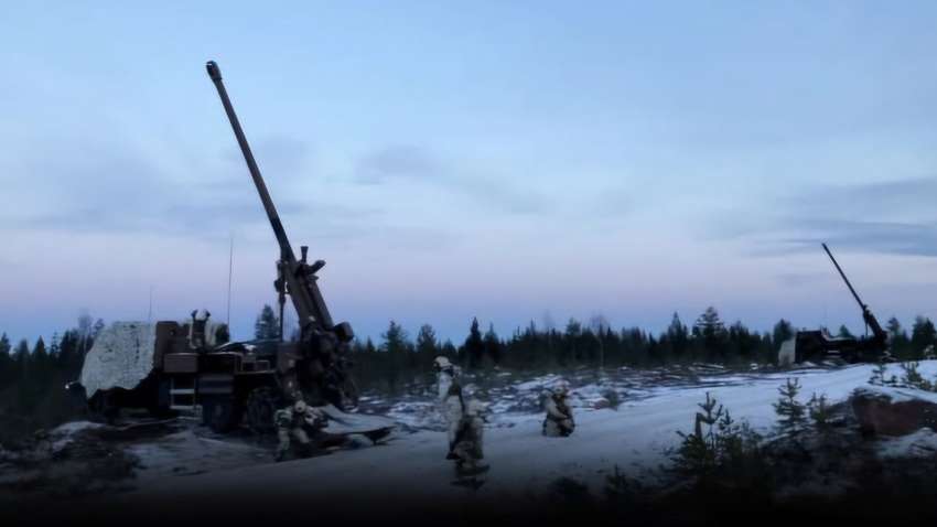 Британські війська готуються до війни в лісах при -20C