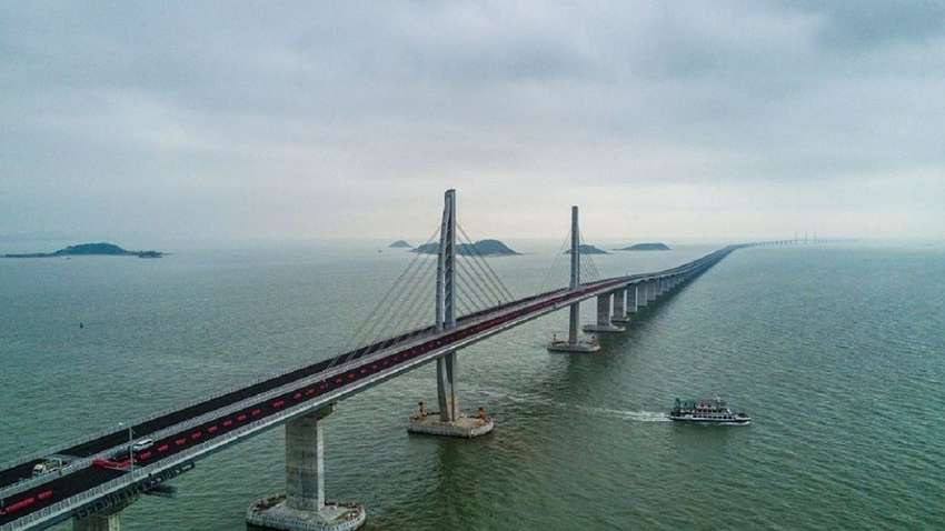 В Китае построили самый длинный в мире морской мост
