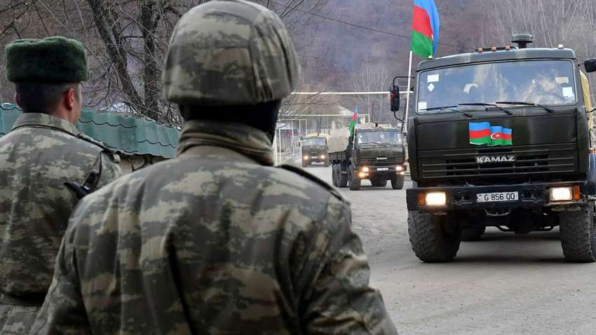 Вблизи границы с Арменией подорвался азербайджанский военный автомобиль: на ком лежит вина