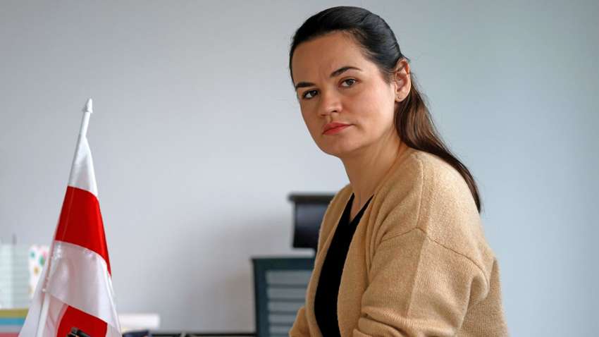 Білоруська опозиціонерка Тихановська розповіла, ким вважає Путіна (ВІДЕО)