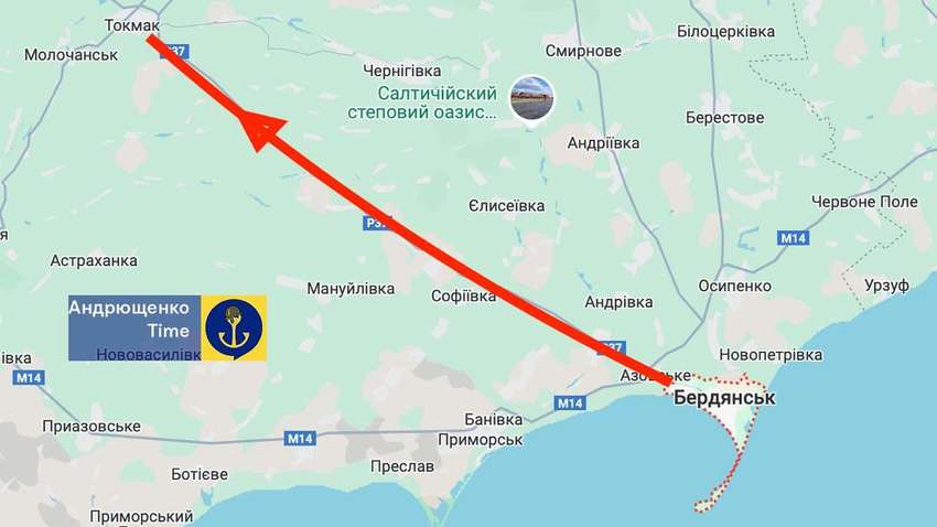 Окупанти здійснюють велике перекидання військових підрозділів на Запоріжжі