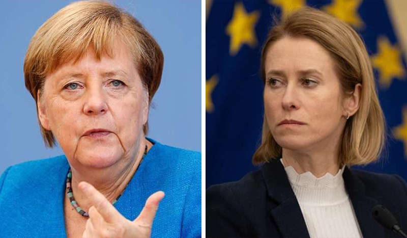 Кая Каллас заткнула рот Ангелі Меркель через заяви про Путіна Кая Каллас заткнула рот Ангелі Меркель через заяви про Путіна