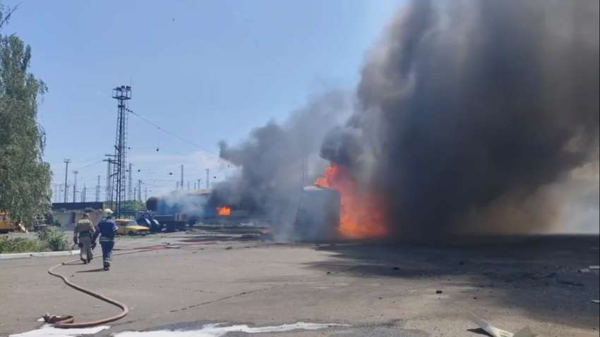 В пригороде Донецка была знатная «бавовна»: подробности