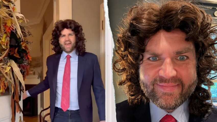 Джей Ді Венс одягнувся на Хелловін, щоб підтримати мем, що виник після зустрічі із Зеленським (ФОТО, ВІДЕО) Джей Ді Венс одягнувся на Хелловін, щоб підтримати мем, що виник після зустрічі із Зеленським (ФОТО, ВІДЕО)