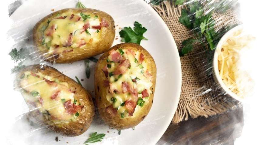 Что приготовить на обед: рецепт фаршированного картофеля