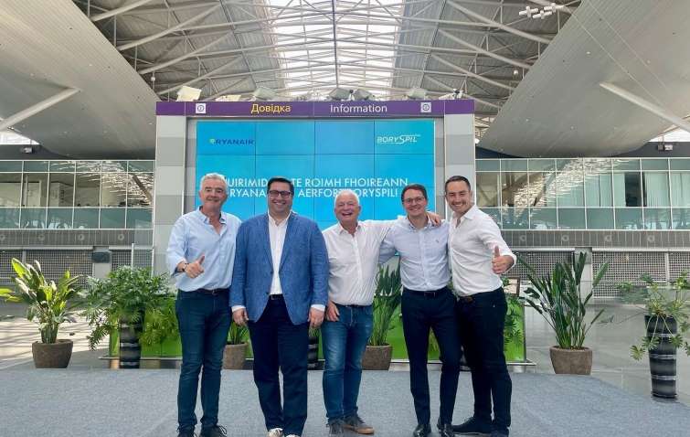 В Украину прибыло руководство Ryanair: главный вопрос – полеты с "Борисполя" В Украину прибыло руководство Ryanair: главный вопрос – полеты с "Борисполя"