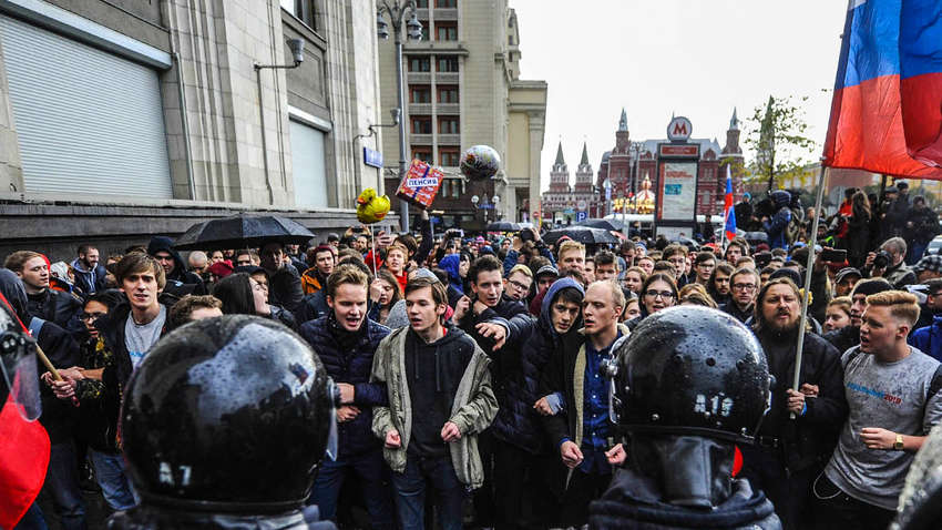 Акції протесту в Росії завершилися - підсумки (Відео)