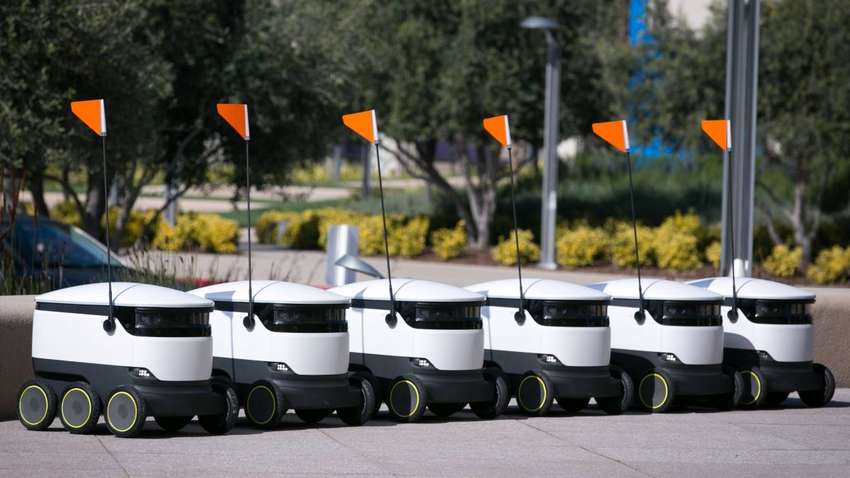 Роботы будут доставлять еду британским медикам