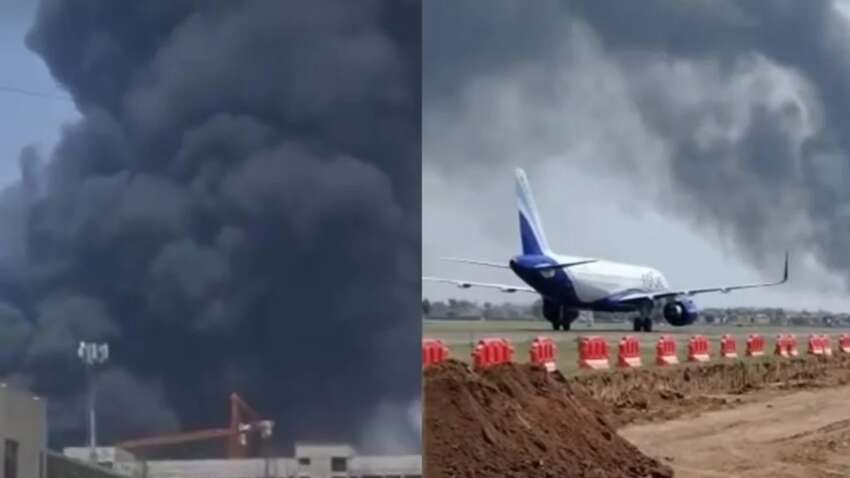 В Індії розбився пасажирський літак: відео авіатрощі В Індії розбився пасажирський літак: відео авіатрощі