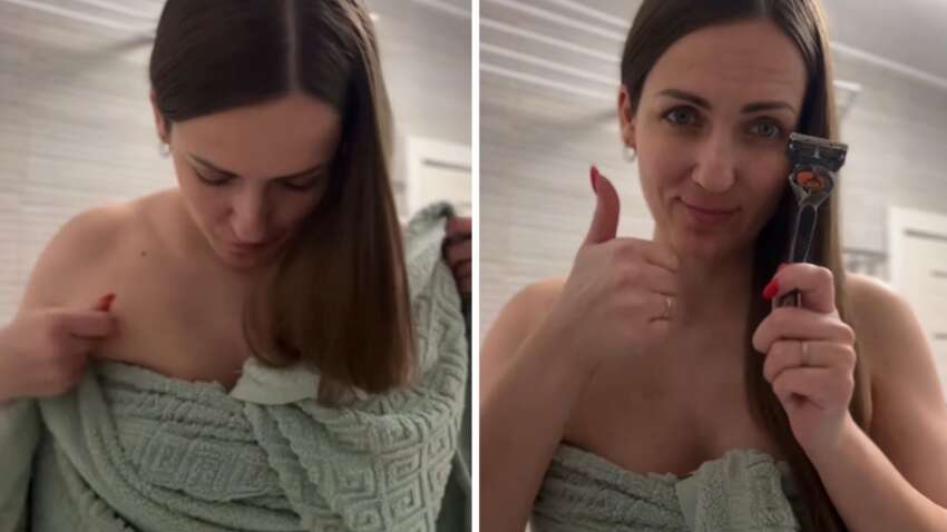 Украинка создала картину из своих лобковых волос (ВИДЕО) Украинка создала картину из своих лобковых волос (ВИДЕО)