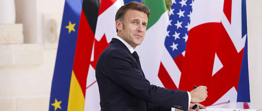 Макрон намекнул, что одним решением Трампа не будет решен исход войны в Украине