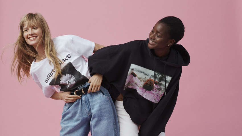 H&M и модель Хелена Кристенсен выпустили совместную коллекцию