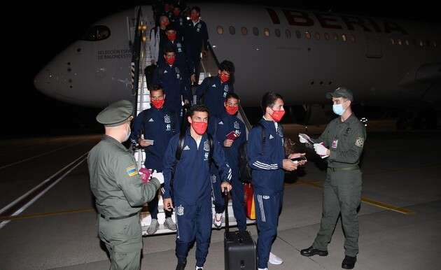 Сборная Испании прибыла в Украину на матч Лиги наций: состав соперника Сборная Испании прибыла в Украину на матч Лиги наций: состав соперника