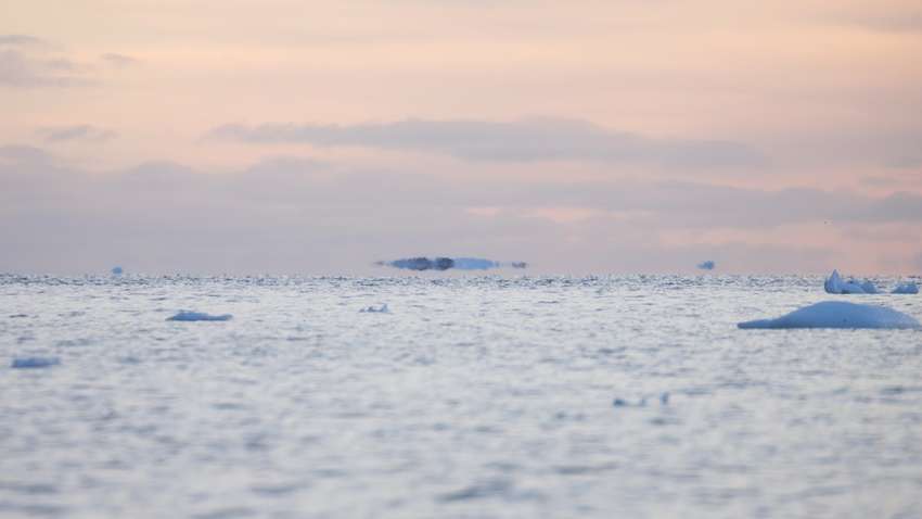 Українські вчені зробили фото унікального природного явища в Антарктиді