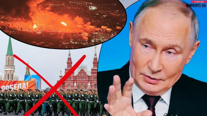 Путін у остаточному відчаї: розкрито гучний інсайд відмови РФ від техніки на 9  травня  