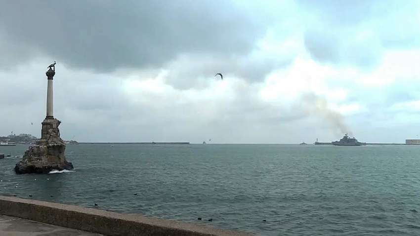 Оккупанты в ужасе от ночной атаки беспилотников на Севастополь Оккупанты в ужасе от ночной атаки беспилотников на Севастополь