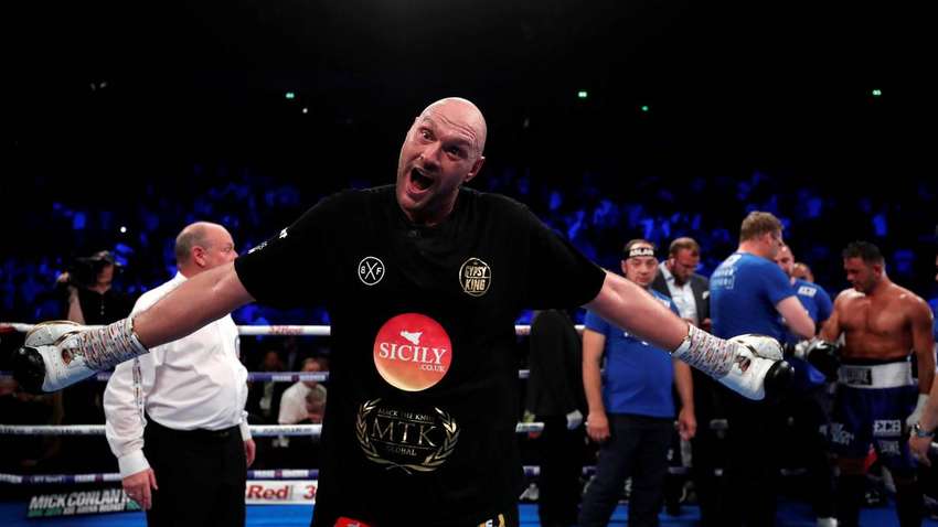 Тайсон Ф'юрі: Якщо Джошуа хоче бій зі мною, йому доведеться прилетіти до США