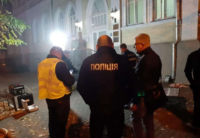 З'явилися подробиці вибуху в центрі Києва