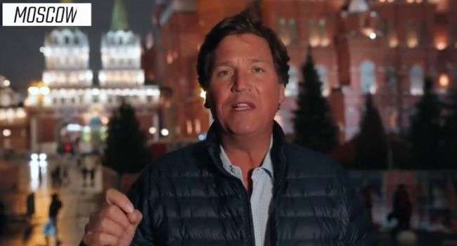 Карлсон, який підтримує Трампа, знову повернувся до РФ: з ким тепер готує інтерв'ю Карлсон, який підтримує Трампа, знову повернувся до РФ: з ким тепер готує інтерв'ю