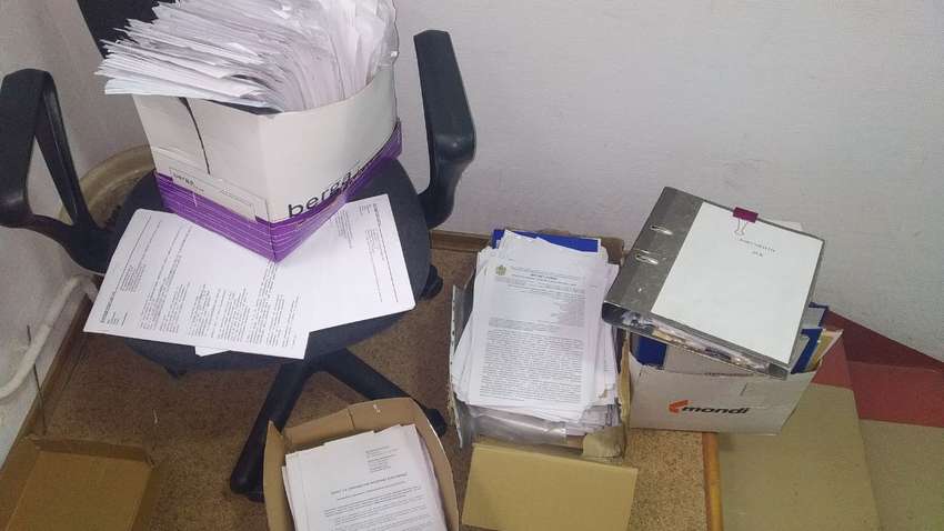 В Минюсте обнаружили ящики со скрытой входящей документацией