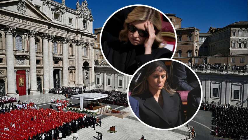 «Олена Зеленська була на похороні Папи Франциска у сукні вдвічі дорожчій за вбрання Меланії Трамп»: що відомо «Олена Зеленська була на похороні Папи Франциска у сукні вдвічі дорожчій за вбрання Меланії Трамп»: що відомо