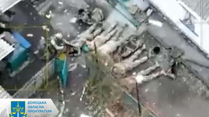 Безоружных положили на землю и убили: очередное преступление русской армии Безоружных положили на землю и убили: очередное преступление русской армии