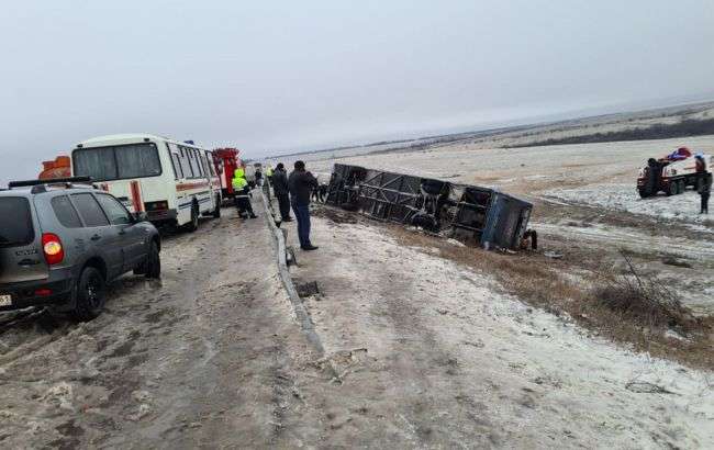 У Росії перекинувся автобус з українцями, є загиблі (ОНОВЛЕНО)