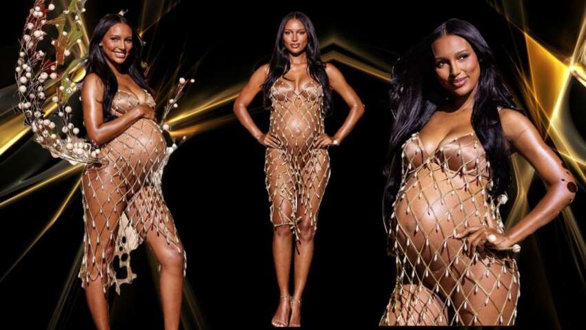 На Шоу Victoria’s Secret 2025 дефілювала вагітна модель (ФОТО)