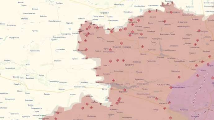 Не только Донецкая область: DeepState показал, где россияне захватили целый ряд населенных пунктов