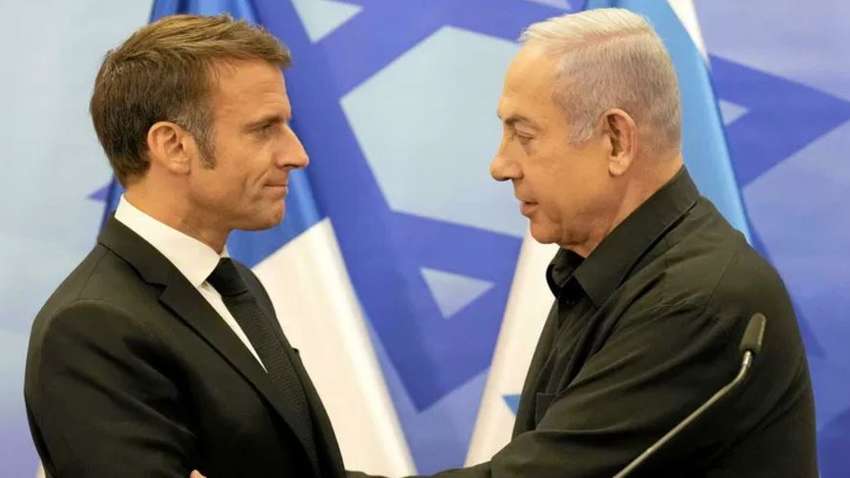 Імунітет перед МКС: Макрон не збирається затримувати Нетаньяху та передавати до Гааги Імунітет перед МКС: Макрон не збирається затримувати Нетаньяху та передавати до Гааги