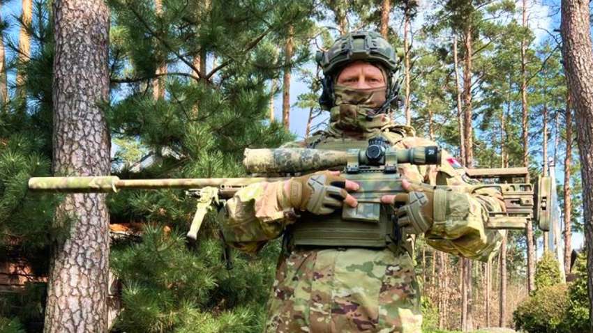 «Фундация Течия» помогла укомплектовать снайпера из Бучи