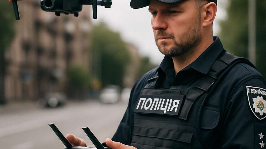 У Запоріжжі дрони стежитимуть за правопорядком у місті: що відомо
